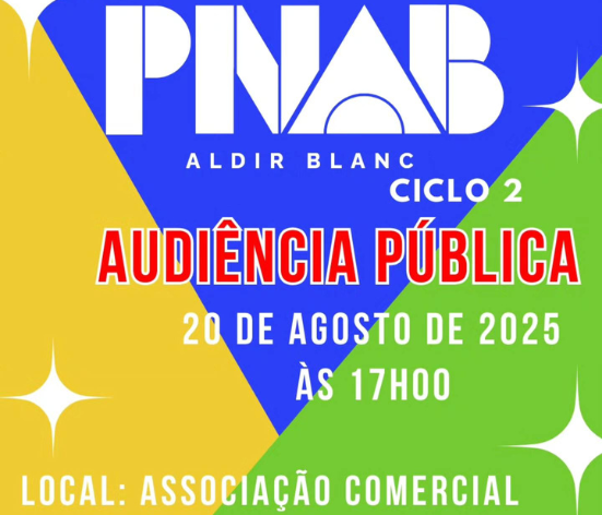 Secretaria de Cultura promove Audiência Pública sobre a Política Nacional Aldir Blanc
