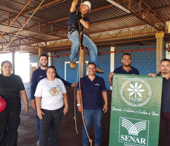 Curso sobre Segurança no Trabalho em Altura é concluído em parceria com o Sindicato Rural