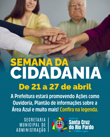 SEMANA DA CIDADANIA 2026