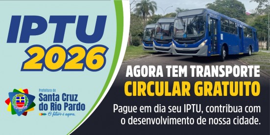 CALENDÁRIO DE VENCIMENTOS DO IPTU 2026