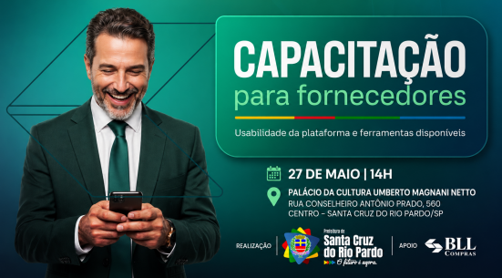 Capacitação Gratuita para Fornecedores e Interessados em Licitações