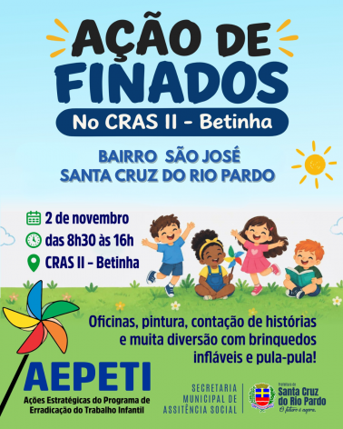AÇÃO DE FINADOS 2026