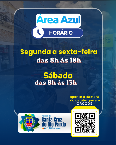 ÁREA AZUL – SANTA CRUZ DO RIO PARDO
