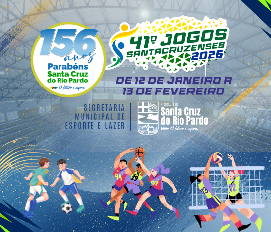 41ª edição dos Jogos Santacruzenses movimenta o esporte em Santa Cruz do Rio Pardo