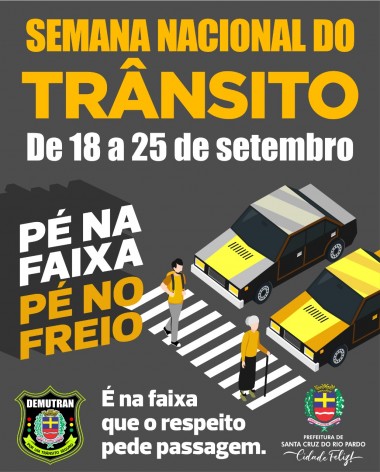 [TRÂNSITO] SEMANA NACIONAL DO TRÂNSITO